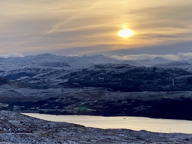 On Bealach na B&agrave;, highest auto road in the UK, not for the faint of heart