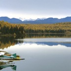 Early autumn near Talkeetna, Alaska